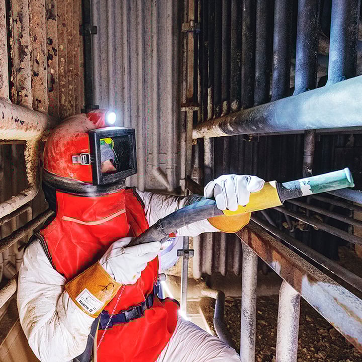 Kuonapuhallus 4000x4000